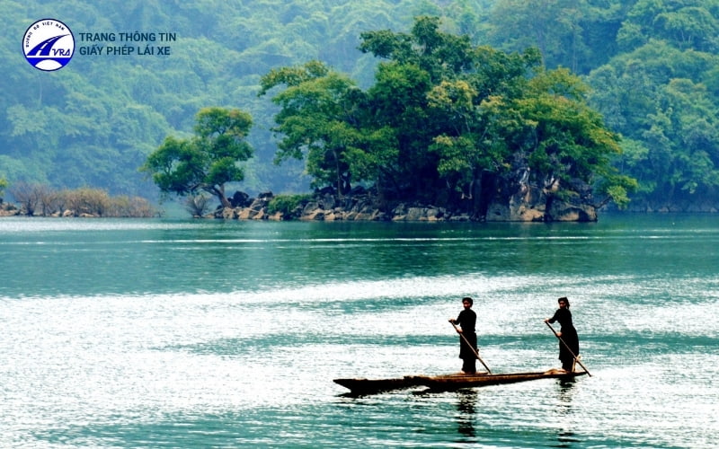 Hồ Ba Bể nổi tiếng tại Bắc Kạn