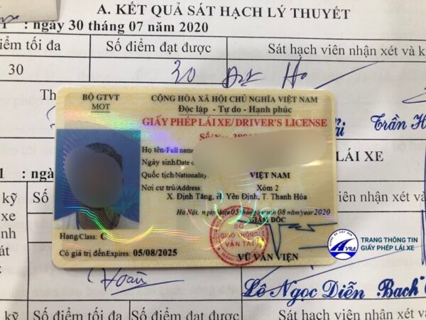 Bằng lái xe hạng C