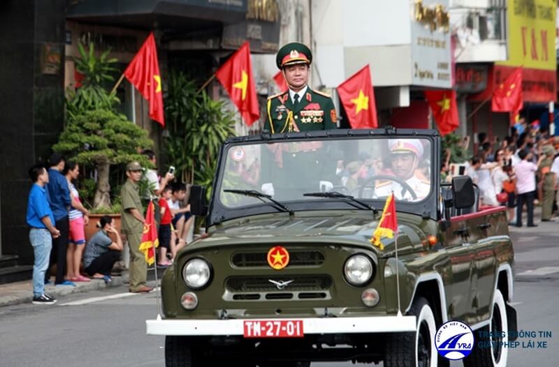 Biển số xe quân đội