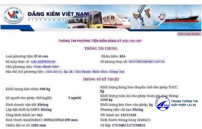 Tra cứu biển số xe ô tô
