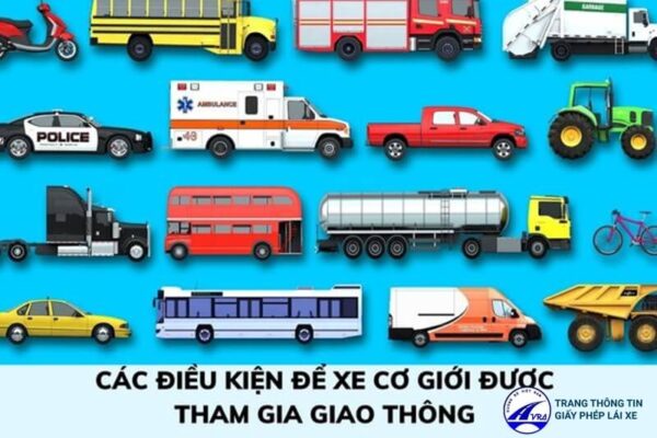 Điều kiện bắt buộc cho xe cơ giới
