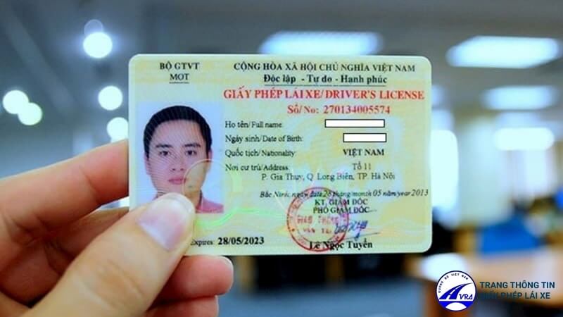 Giấy phép lái xe ô tô 