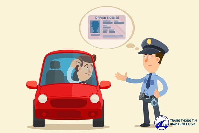 Không bằng lái xe phạt bao nhiêu