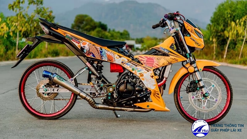 Thay đổi kết cấu xe máy phạt bao nhiêu