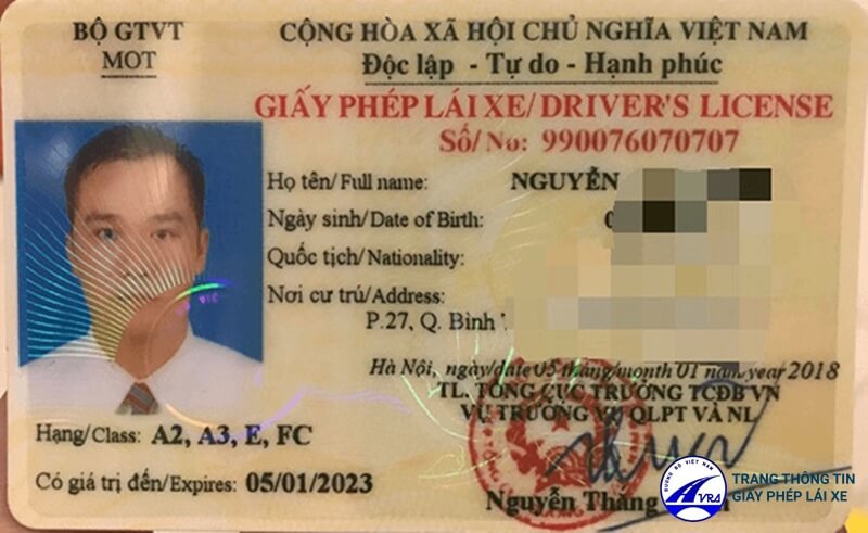 Bằng E lái xe gì