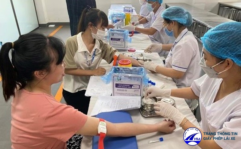 Chi phí khám sức khỏe thi bằng lái xe B2