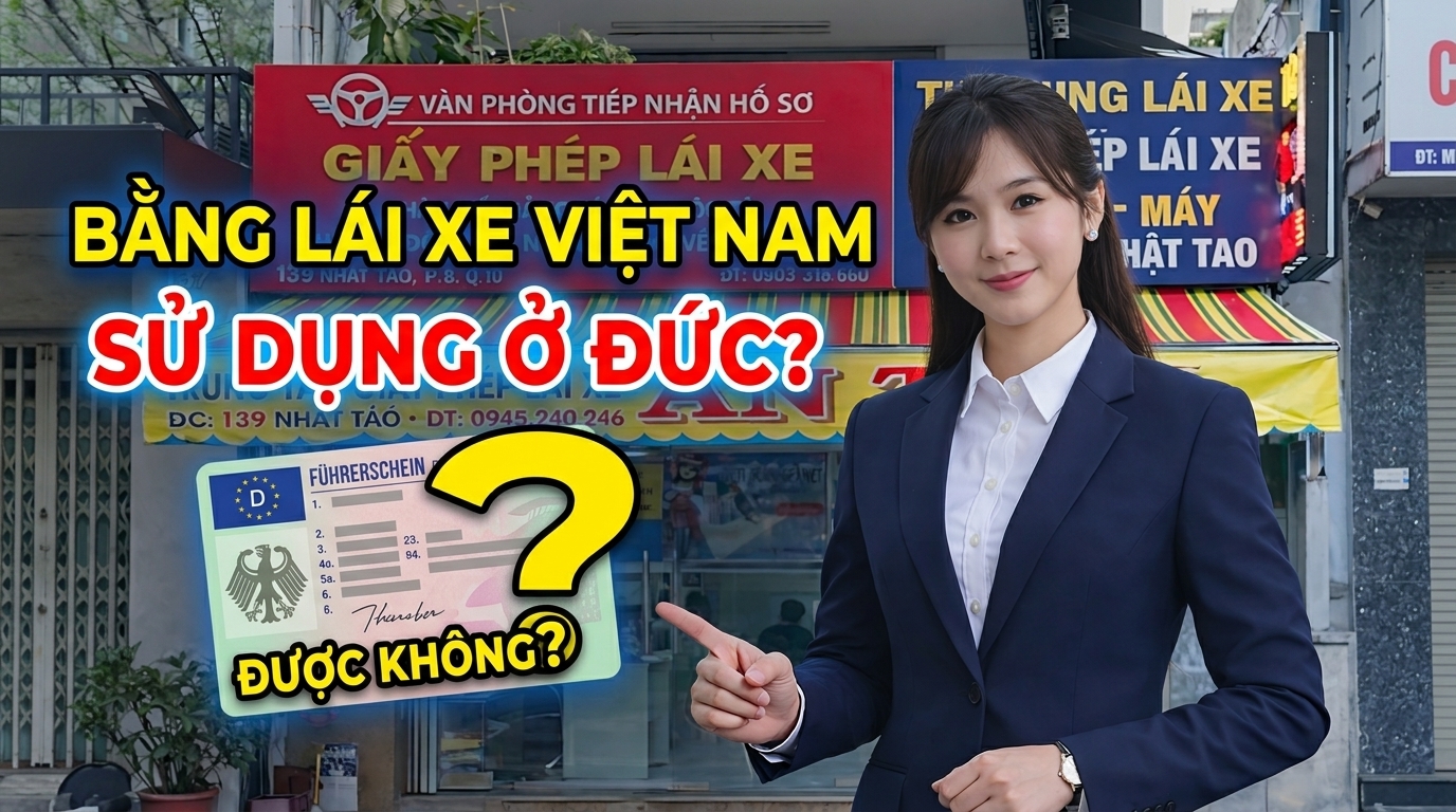 Bằng lái xe Việt Nam có dùng được ở Đức không? 1